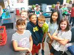 Group of six students 